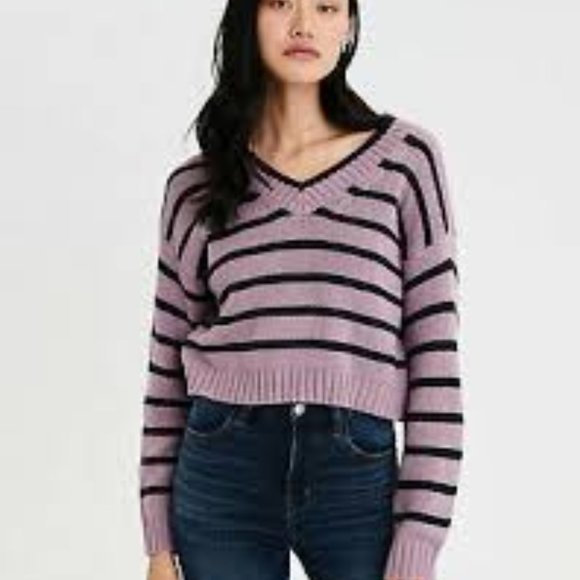 American Eagle Outfitters Sweaters - Striped sweater 🎉host pick🎉